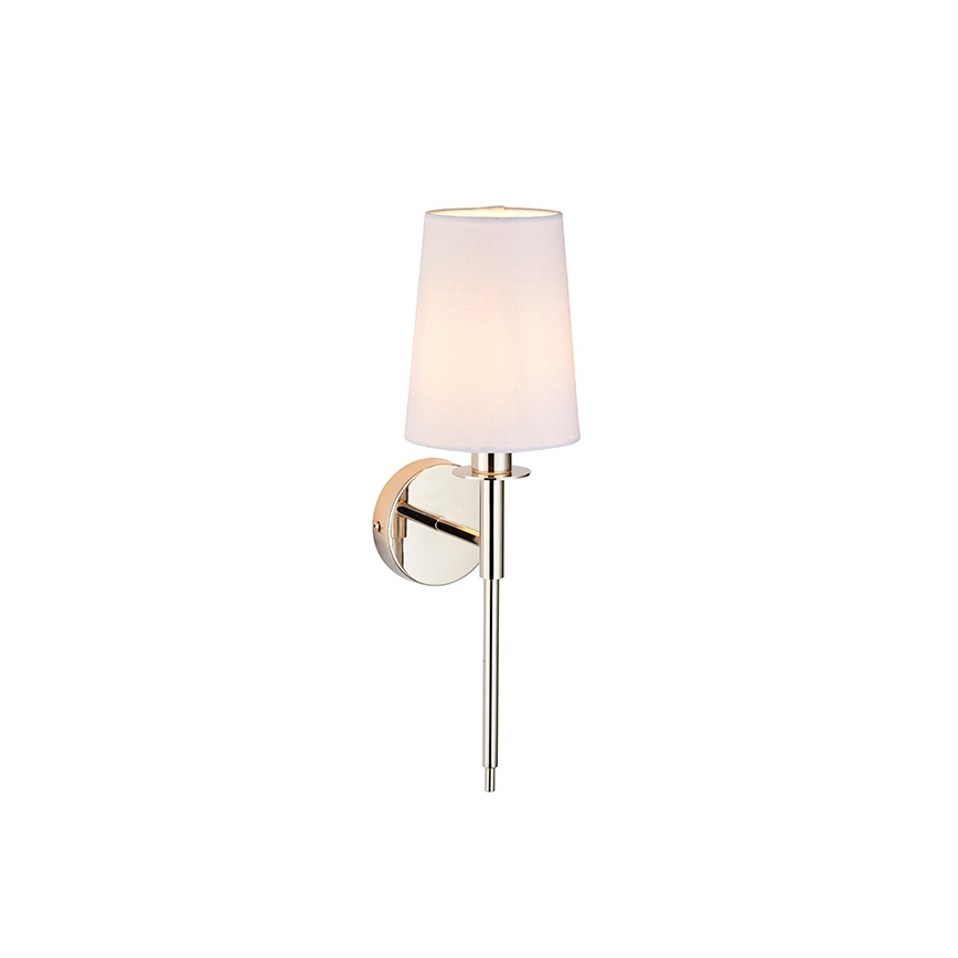 Endon 92949 - Lampă de perete, 1xE14/6W/230V, alb/crom lucios