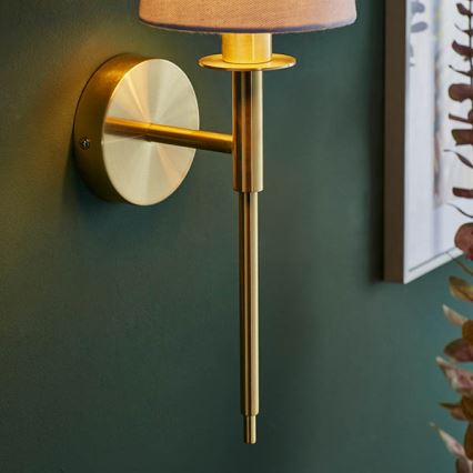 Endon 92955 - Lampă de perete 1xE14/6W/230V alb/auriu