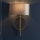 Endon 95210 - Lampă de perete 1xE27/10W/230V gri/alamă