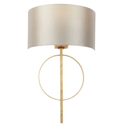 Endon 95210 - Lampă de perete 1xE27/10W/230V gri/alamă