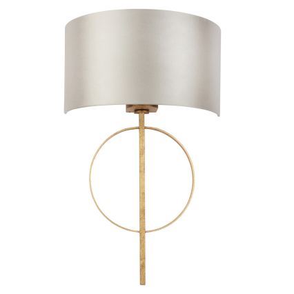 Endon 95210 - Lampă de perete 1xE27/10W/230V gri/alamă