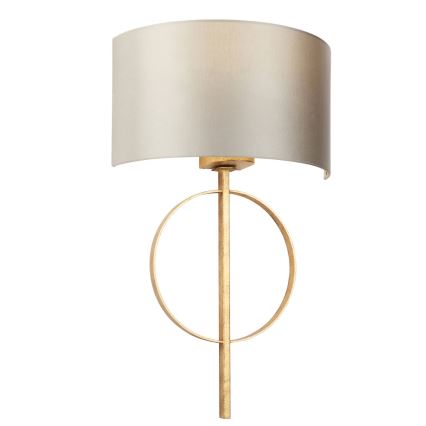 Endon 95210 - Lampă de perete 1xE27/10W/230V gri/alamă