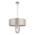 Endon 95216 - Lustră pe lanț 3xE27/10W/230V Ø 60 cm, gri