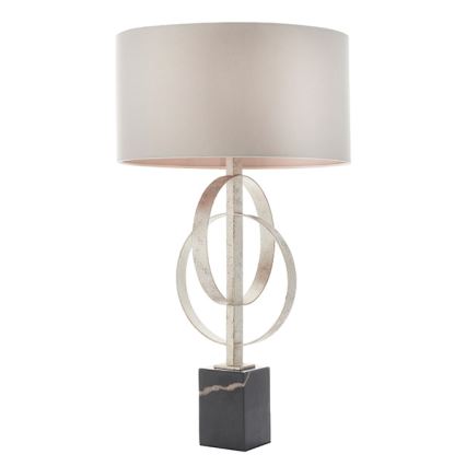 Endon 95217 - Lampă de masă 1xE27/10W/230V gri/negru