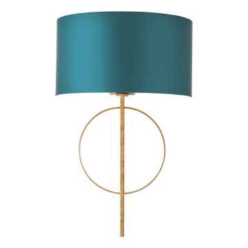 Endon 95218 - Aplica de perete 1xE27/10W/230V albastru/alamă