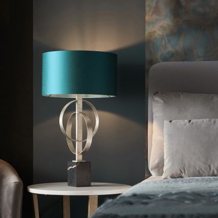 Endon 95225 - Lampă de masă 1xE27/10W/230V albastru/gri/negru
