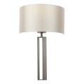 Endon 95449 - Aplica de perete 1xE27/10W/230V bej/crom mat
