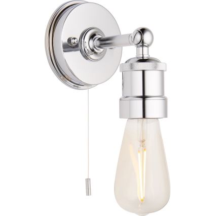Endon 95505 - Aplică de perete pentru baie MILLER 1xE27/6W/230V IP44 crom lucios
