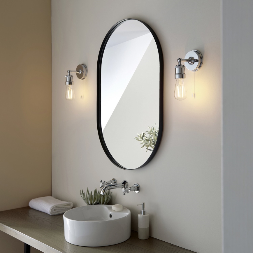 Endon 95505 - Aplică de perete pentru baie MILLER 1xE27/6W/230V IP44 crom lucios
