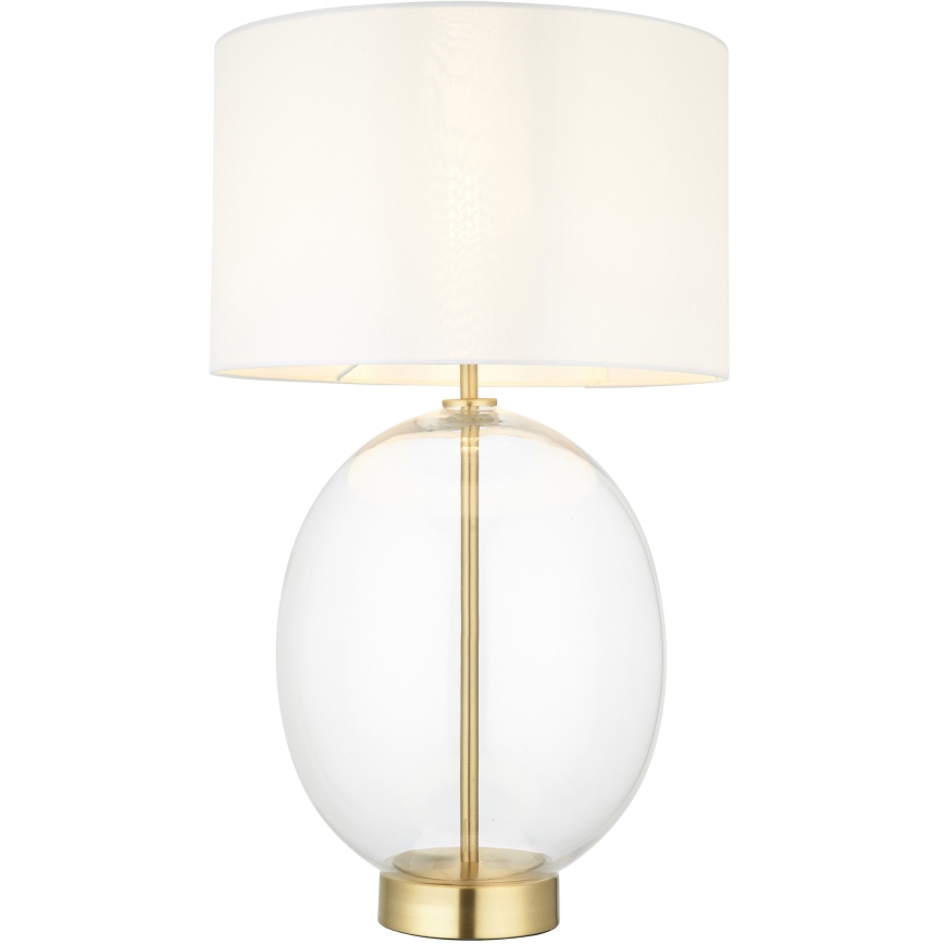 Endon 99292 - Lampă de masă reglabilă KELDA 1xE27/10W/230V crem/auriu