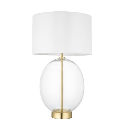 Endon 99292 - Lampă de masă reglabilă KELDA 1xE27/10W/230V crem/auriu