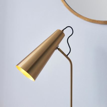 Endon KARNA 107527 - Lampă de masă 1xE27/10W/230V, alamă