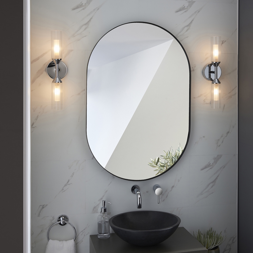 Endon NATORI 97172 - Aplica de perete pentru baie 2xG9/3W/230V IP44 crom lucios