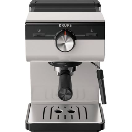Espressor pentru două cești Krups AUTHENTIC 1450W/230V gri