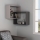 Etajeră de colț RING 68x68 cm gri/antracit