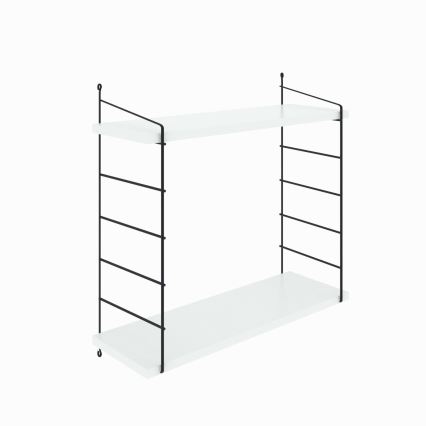 Etajeră de perete ARMONI 58x72 cm albă