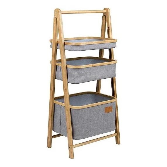 Etajeră pliabilă cu coșuri