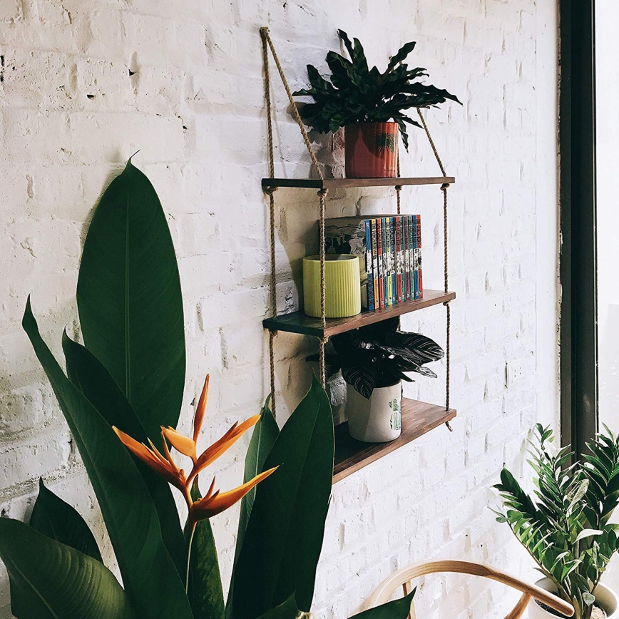 Etajeră suspendată 120x60 cm molid