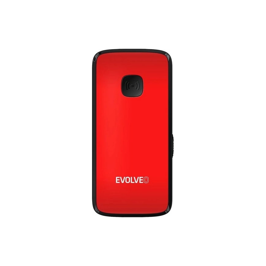 Evolveo - EasyPhone ID telefon mobil roșu pentru seniori