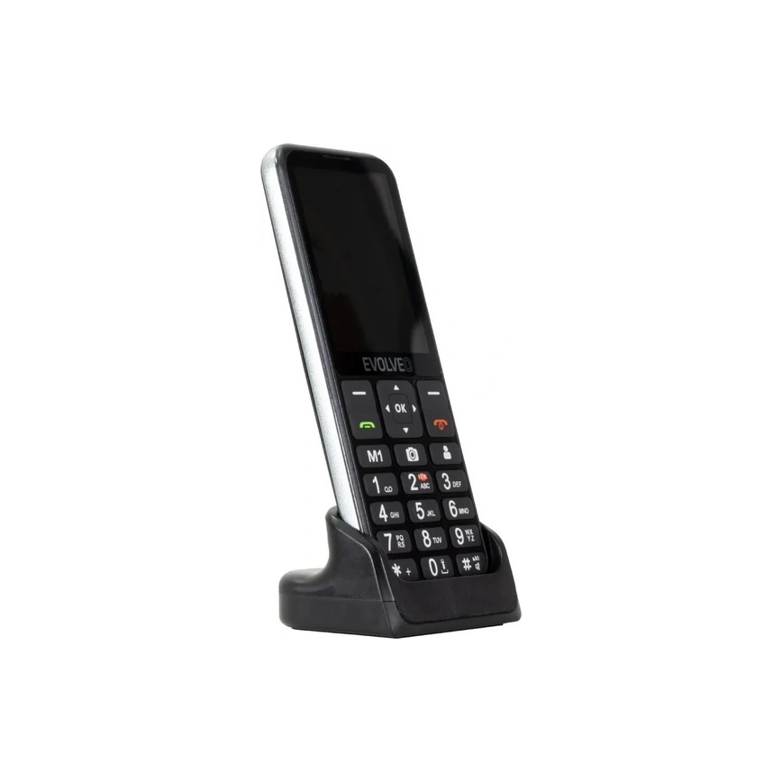 Evolveo - EasyPhone LT 4G telefon mobil pentru seniori, negru
