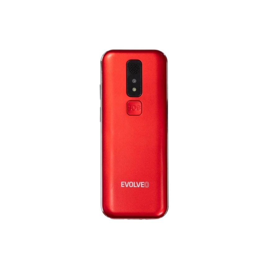 Evolveo - EasyPhone LT 4G, telefon mobil pentru seniori, roșu