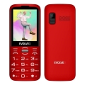 Evolveo EasyPhone XO - telefon mobil pentru seniori, roșu