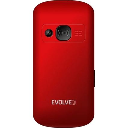 Evolveo - EasyPhone XS telefon mobil pentru seniori roșu