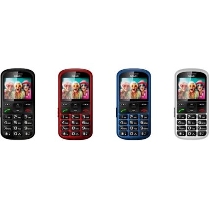 Evolveo - EasyPhone XS telefon mobil pentru seniori roșu