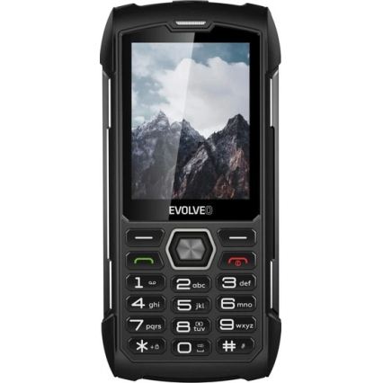 Evolveo - StrongPhone H1, telefon Dual SIM impermeabil, negru/gri
