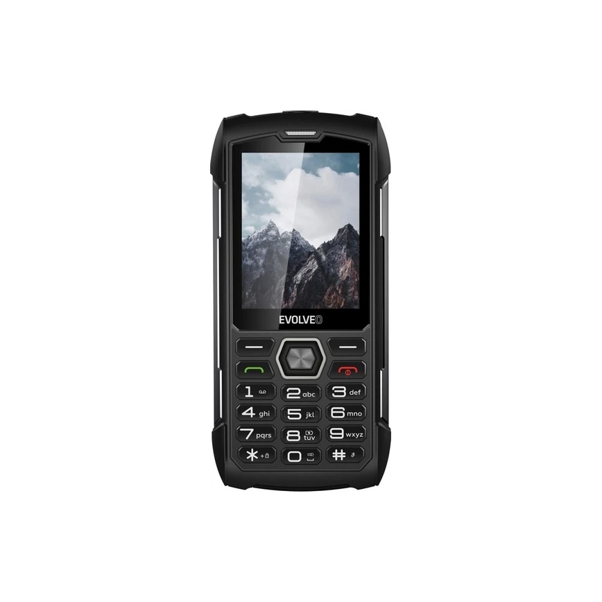 Evolveo - StrongPhone H1, telefon Dual SIM impermeabil, negru/gri