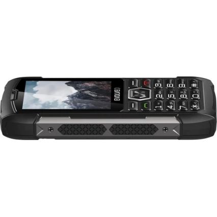 Evolveo - StrongPhone H1, telefon Dual SIM impermeabil, negru/gri