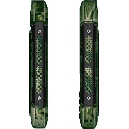 Evolveo - StrongPhone H1, telefon Dual SIM rezistent la apă, camuflaj de vânătoare