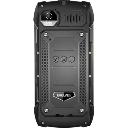 Evolveo StrongPhone H1, telefon Dual SIM rezistent la apă, negru/gri