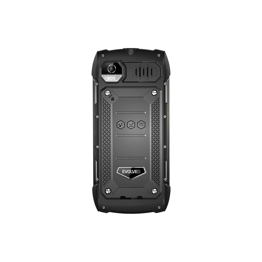 Evolveo StrongPhone H1, telefon Dual SIM rezistent la apă, negru/gri