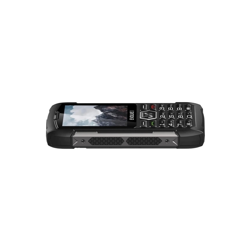 Evolveo StrongPhone H1, telefon Dual SIM rezistent la apă, negru/gri