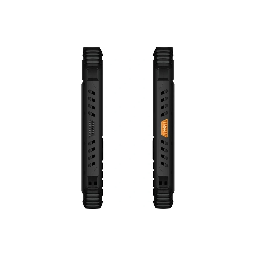 Evolveo - StrongPhone Q1, telefon Dual SIM rezistent la apă, negru/portocaliu