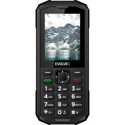 Evolveo StrongPhone X5, telefon Dual SIM rezistent la apă, negru/gri