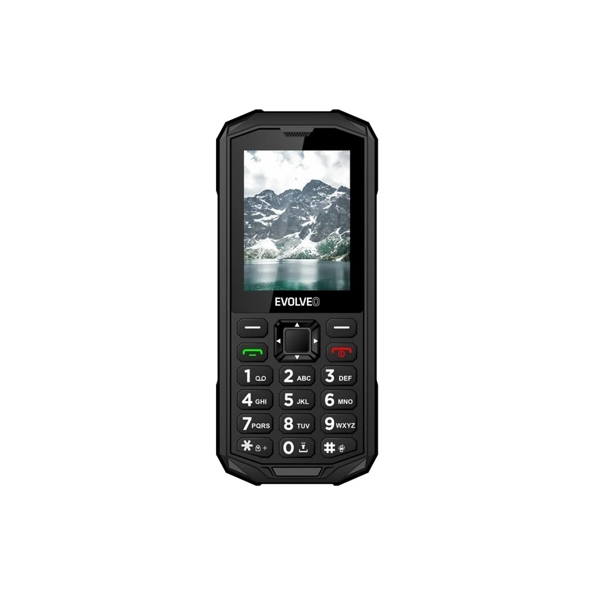 Evolveo StrongPhone X5, telefon Dual SIM rezistent la apă, negru/gri