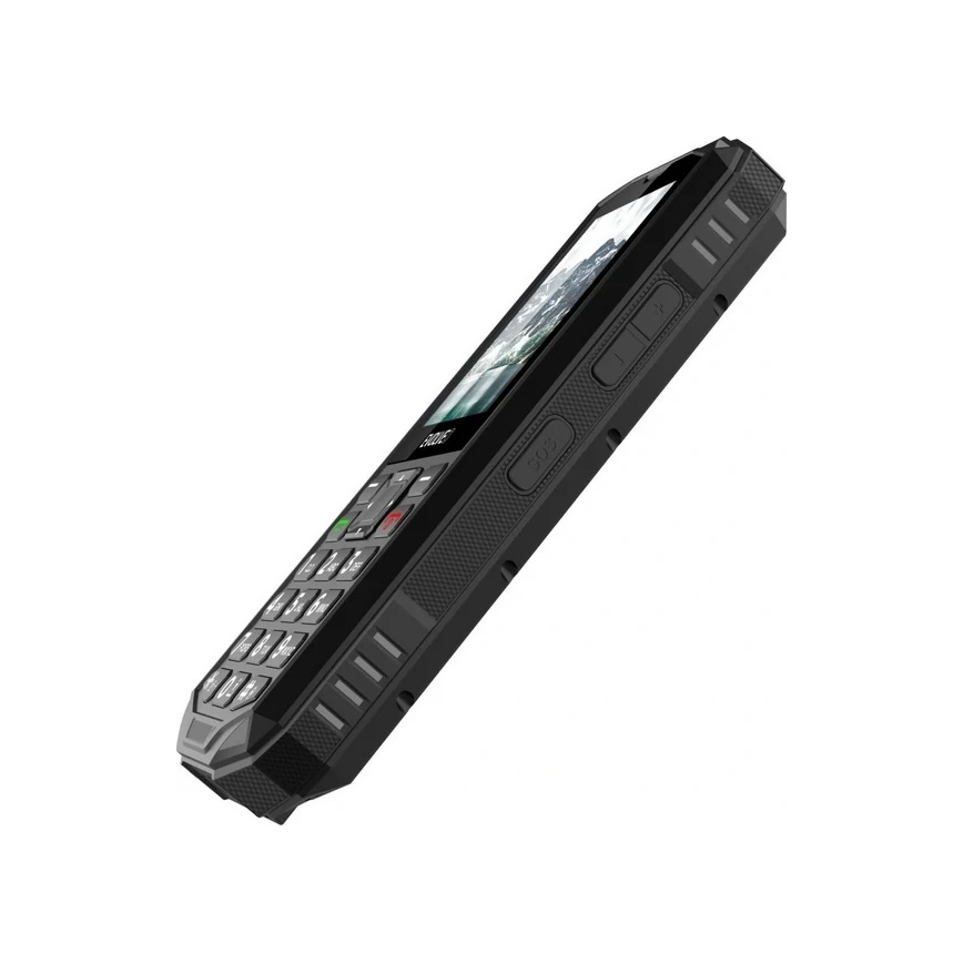 Evolveo StrongPhone X5, telefon Dual SIM rezistent la apă, negru/gri