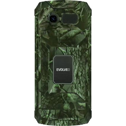 Evolveo - StrongPhone Z6, telefon Dual SIM rezistent la apă, camuflaj de vânătoare