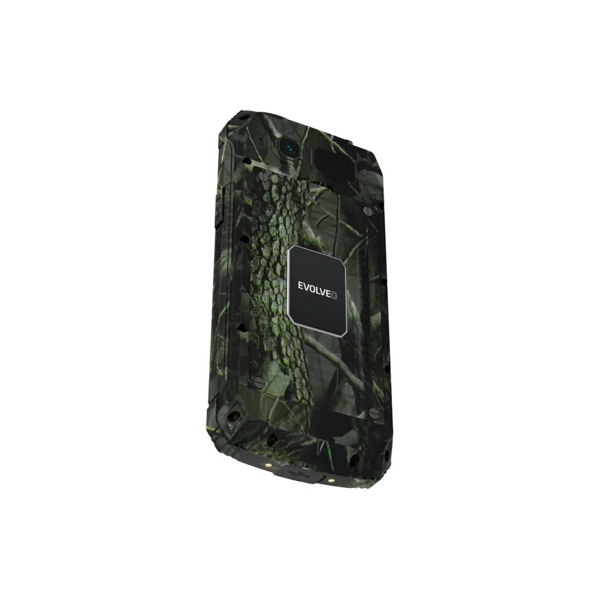Evolveo - StrongPhone Z6, telefon Dual SIM rezistent la apă, camuflaj de vânătoare