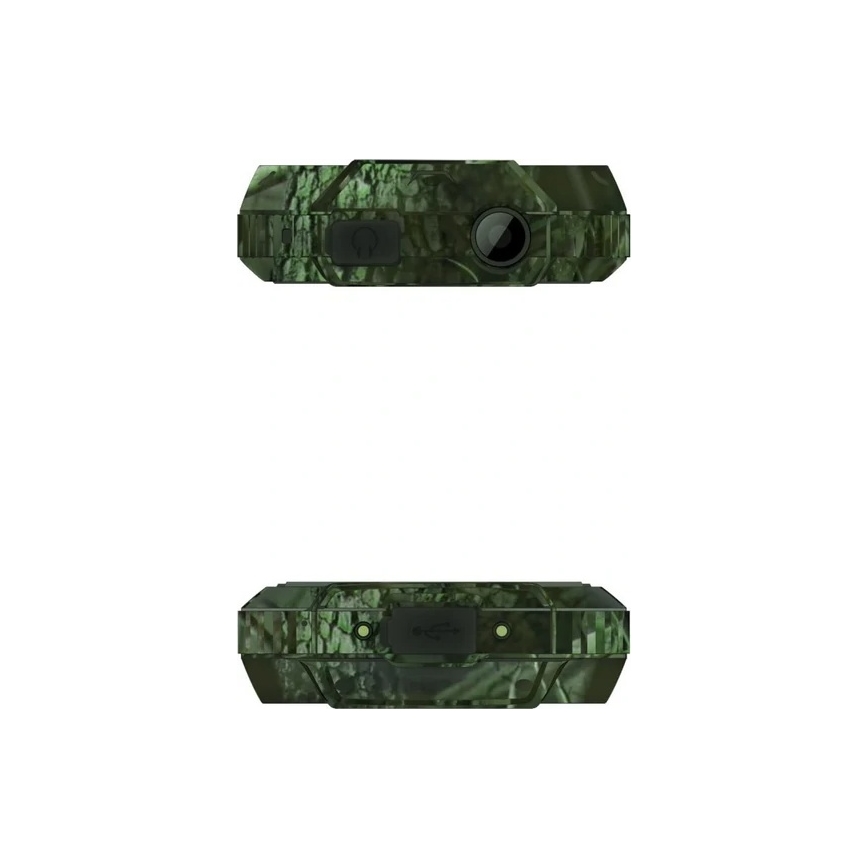 Evolveo - StrongPhone Z6, telefon Dual SIM rezistent la apă, camuflaj de vânătoare