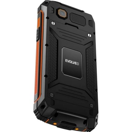 Evolveo - StrongPhone Z6 telefon Dual SIM rezistent la apă negru/oranj