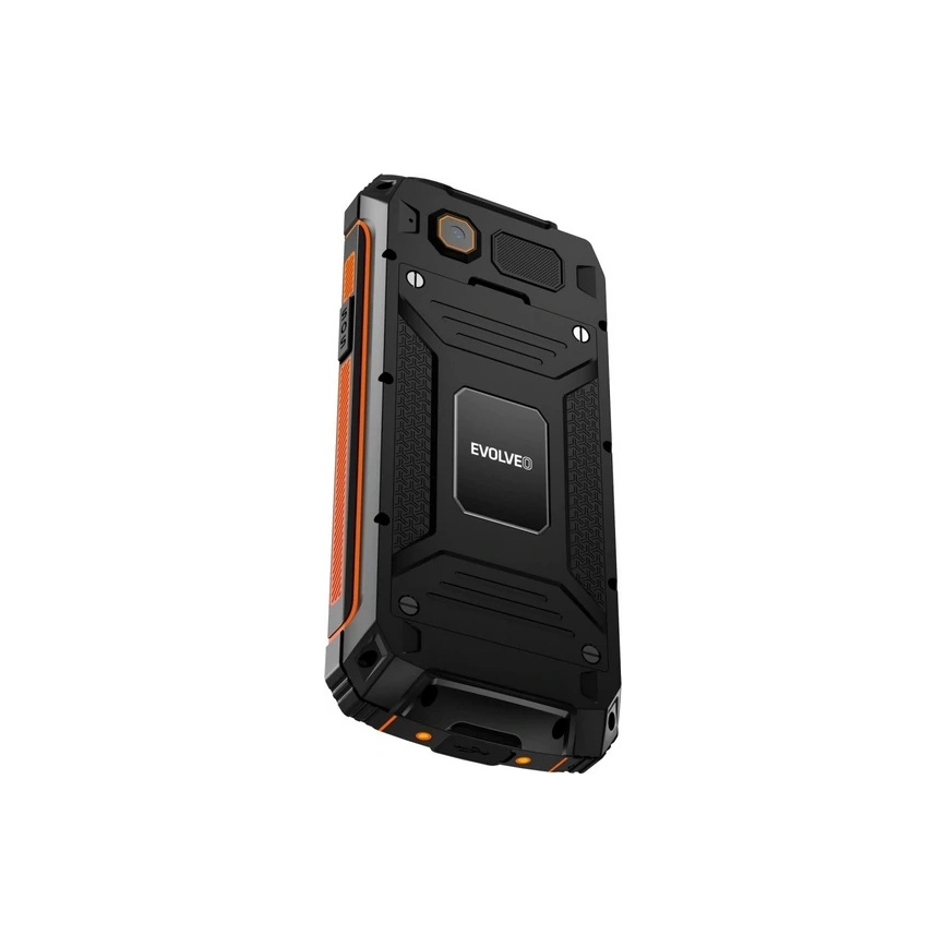 Evolveo - StrongPhone Z6 telefon Dual SIM rezistent la apă negru/oranj
