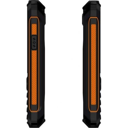 Evolveo StrongPhone Z6, telefon Dual SIM rezistent la apă, negru/portocaliu
