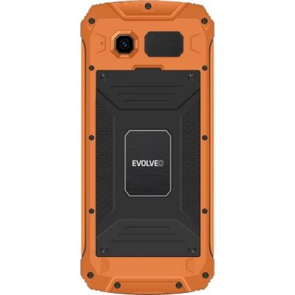 Evolveo - StrongPhone Z6, telefon Dual SIM rezistent la apă, portocaliu