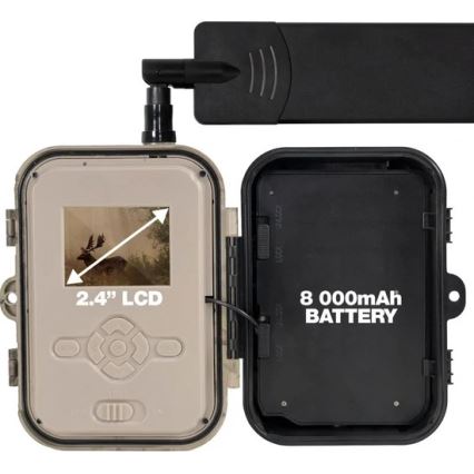 Evolveo - StrongVision Dual PRO 4G, cameră de vânătoare cu trimitere de imagini, 16 GB