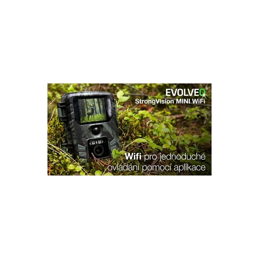 Evolveo - StrongVision MINI - cameră Wi‑Fi de vânătoare / cameră de securitate cu aplicație