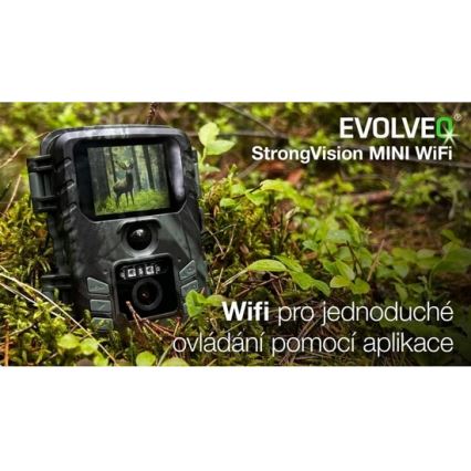 Evolveo - StrongVision MINI Wi-Fi, cameră de vânătoare/cameră de supraveghere cu aplicație mobilă