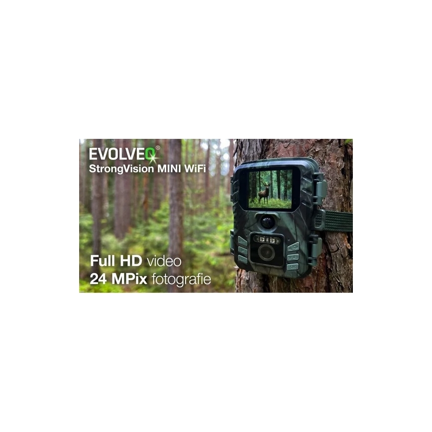 Evolveo - StrongVision MINI Wi-Fi, cameră de vânătoare/cameră de supraveghere cu aplicație mobilă